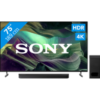 Koop Sony Bravia KD-75X85L (2023) + Sony Bravia Theatre Bar 6 Zwart voor laagste prijs