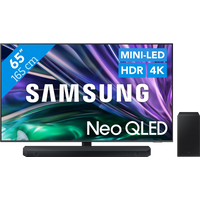 Koop Samsung Neo QLED 4K 65QN86D (2024) + Samsung HW-Q600C (2023) voor laagste prijs
