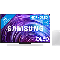Koop Samsung OLED 4K 55S95D (2024) + Samsung HW-S701D Wit (2024) voor laagste prijs