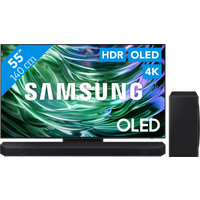 Koop Samsung OLED 4K 55S93D (2024) + Samsung HW-Q800D (2024) voor laagste prijs