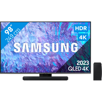 Koop Samsung QLED 98Q80C (2023) + Soundbar voor laagste prijs