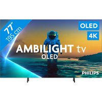 Koop Philips Ambilight 77'' OLED810 4K (2025) voor laagste prijs