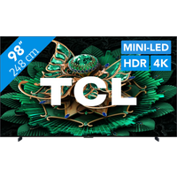 Koop TCL 98" QD Mini-led C71K 4K (2025) voor laagste prijs