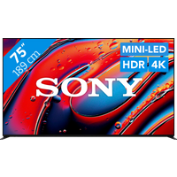 Koop Sony 75'' Bravia 9 4K QLED XR Mini-led (2024) voor laagste prijs