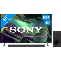 Koop Sony Bravia KD-55X85L (2023) + Sony HT-S400 voor laagste prijs