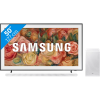 Koop Samsung The Frame 50LS03D (2024) + Samsung HW-S700D Zwart voor laagste prijs