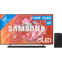 Koop Samsung OLED 4K 55S85D (2024) + Soundbar voor laagste prijs