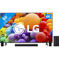Koop LG 86UR78006LB + Soundbar voor laagste prijs