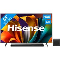 Koop Hisense 65A6K 4K + Hisense AX3120Q voor laagste prijs