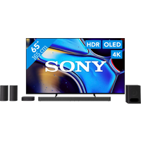 Koop Sony 65'' Bravia 8 OLED 4K (2024) + Sony Bravia Theatre System 6 Zwart voor laagste prijs