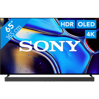 Koop Sony 65'' Bravia 8 OLED 4K (2024) + Sony Bravia Theatre Bar 9 Zwart voor laagste prijs