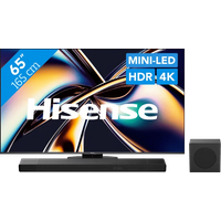 Koop Hisense 65'' ULED Mini-Led U8Q (2025) + Hisense AX3120Q voor laagste prijs